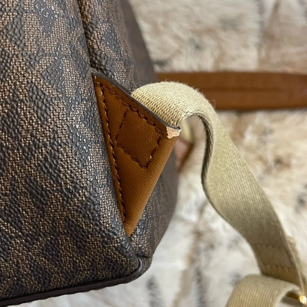 Michael Kors Brown Mini Backpack - Picture 3 of 5
